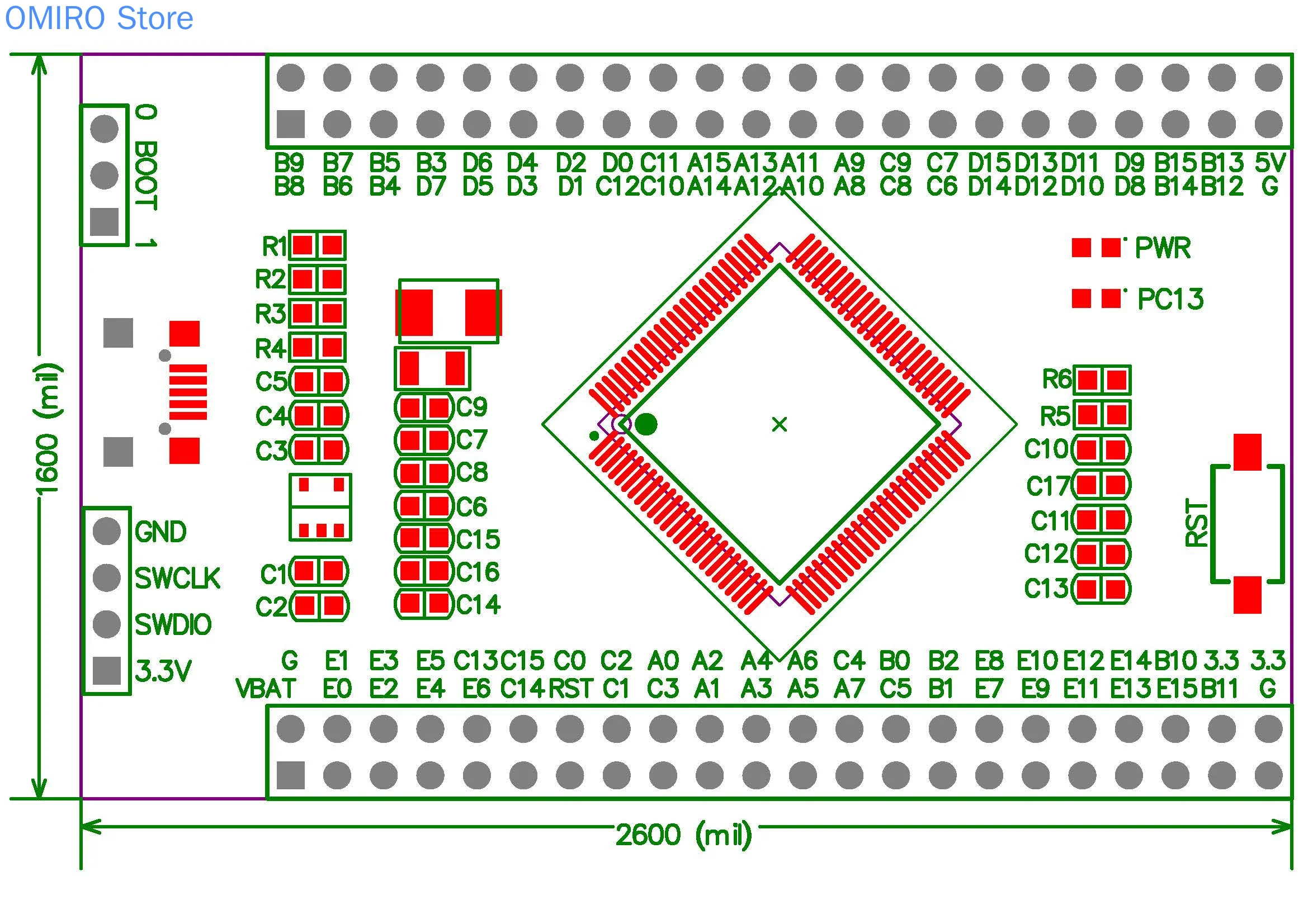Hk32f103vet6 Core Ban Hàng Thuận M3 Mới Hk32f103 Hệ Thống Tối Thiểu Ban Phát Triển Thay Thế Cho Stm32