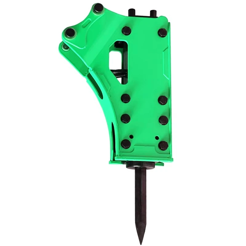 

Concrete Rock Stone Hydraulic Breaking Hammer with Auto Greaser for Heavy Equipment