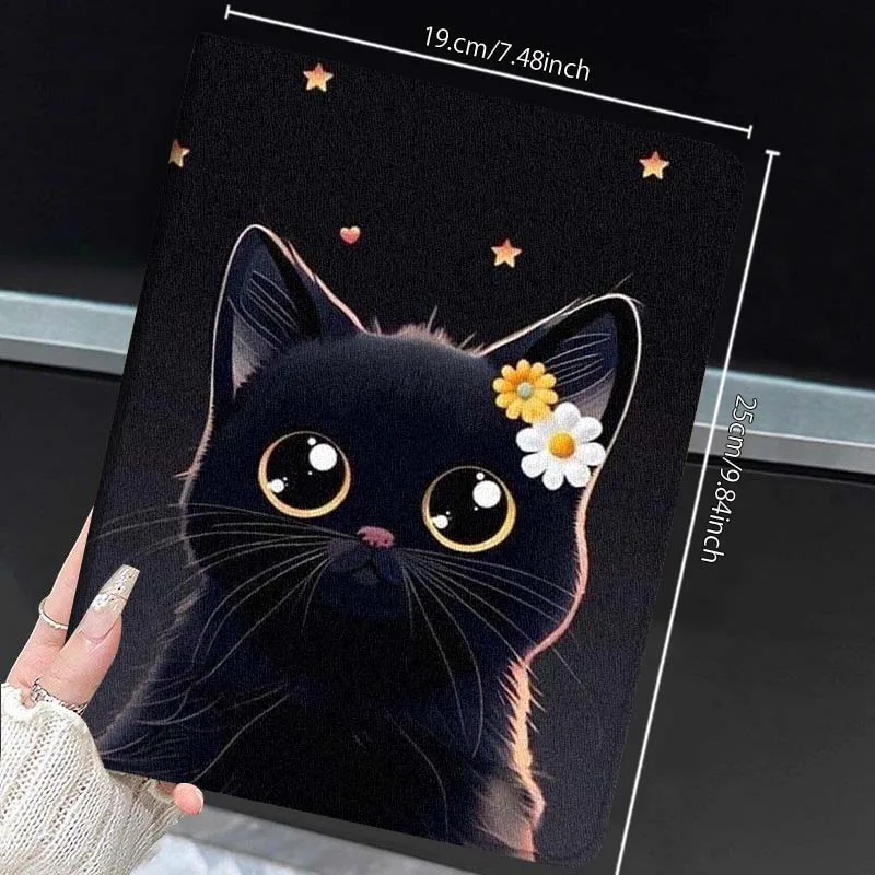 

Creative Cute Black Cat Pattern Tablet Case For Lenovo Xiaoxin Pad Pro GT plus 8.8 11 10.6 Y700 Y900 Go 8.8 Tab K11 10 P11 Soft