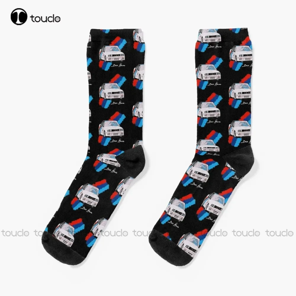 

Der-Hare E30 Dtm 90S German Retro Comic Socks
