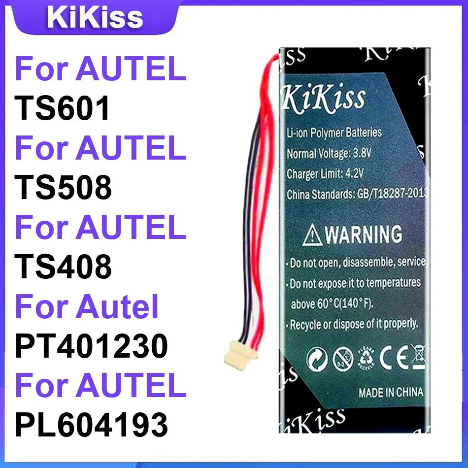 

Battery For AUTEL TS601 TS508 TS408 PT401230 PL604193 Best Replacement