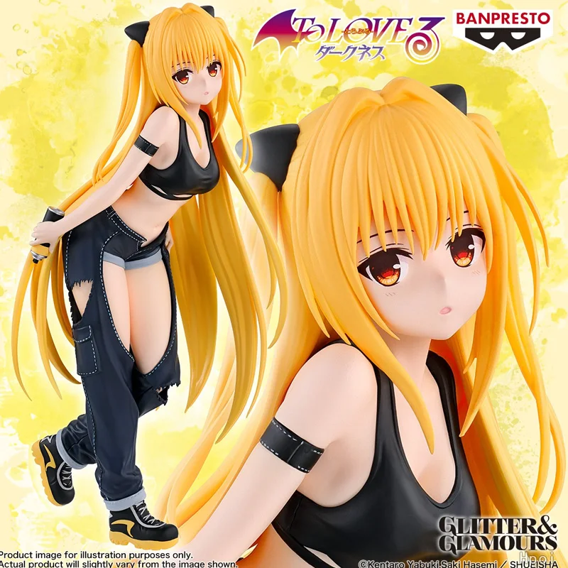 

Banpresto Golden Darkness Figure To Love-Ru Darkness Street Version Anime Collectible Statue Desktop Display Decor