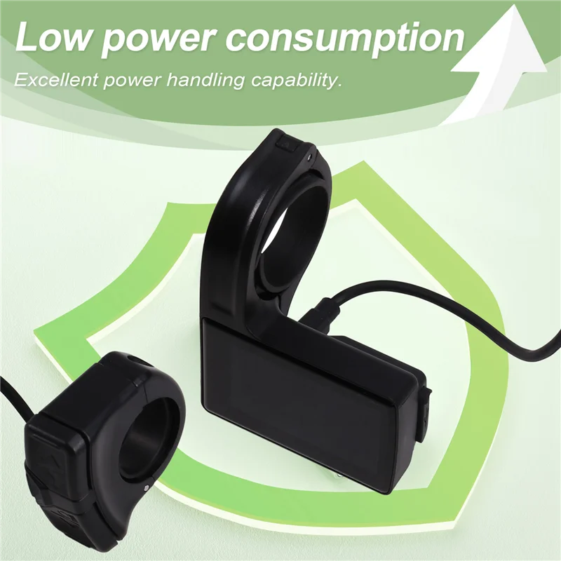 

ABHT-DPC245 TFT LCD Display 0-6 Modes Bluetooth 5.1 Speedometer For Bafang Mid Motor CAN Protocol M510 M600 M560 M510 M420