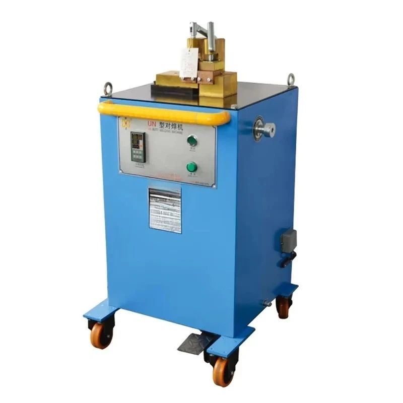 High Quality 25 KVA CNC Semi-Automatic Butt Welding Machine Fireproof Spark Resistance Copper Rod Rubber Making Machinery