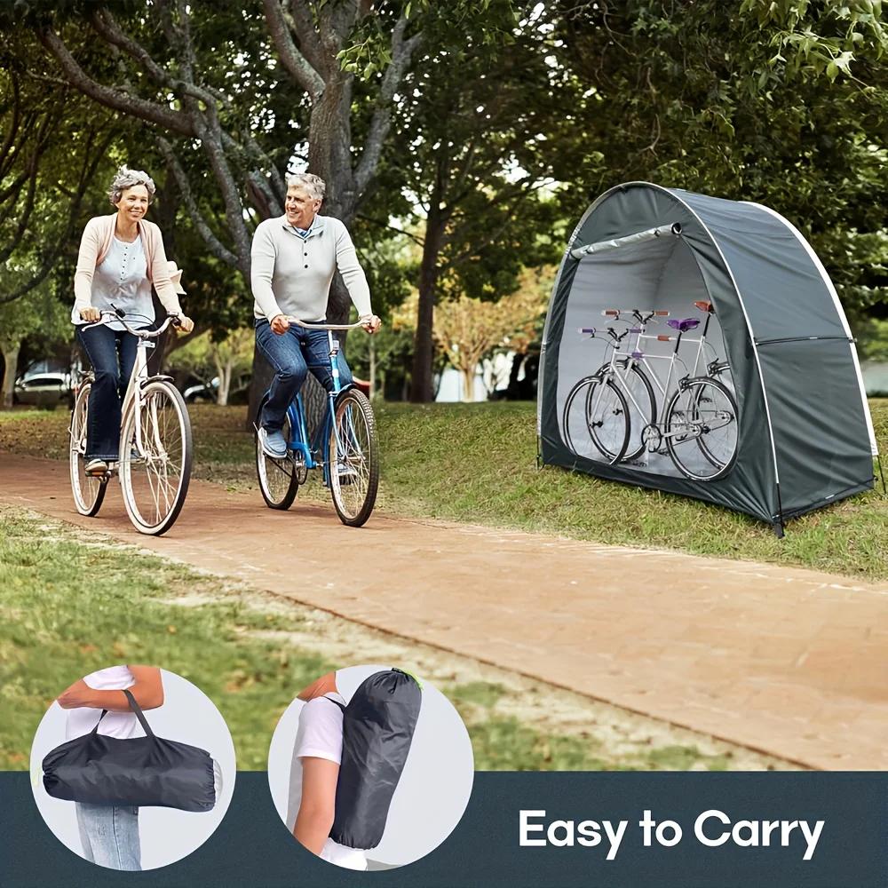 

Портативный утолщенный велосипедный тент из оксфордской ткани для отдыха на природе, походов, велопрогулок, кемпинга и путешествий