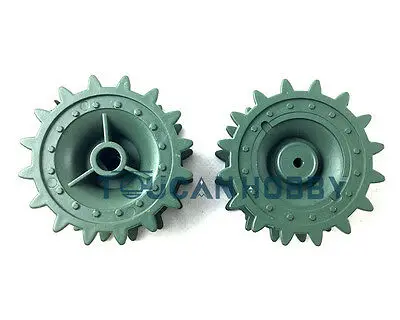 Plastic Sprockets Driving Wheels For Henglong 1/16 Scale Soviet KV-1 RC Tank 3878 Model Spare Part TH00353-SMT7