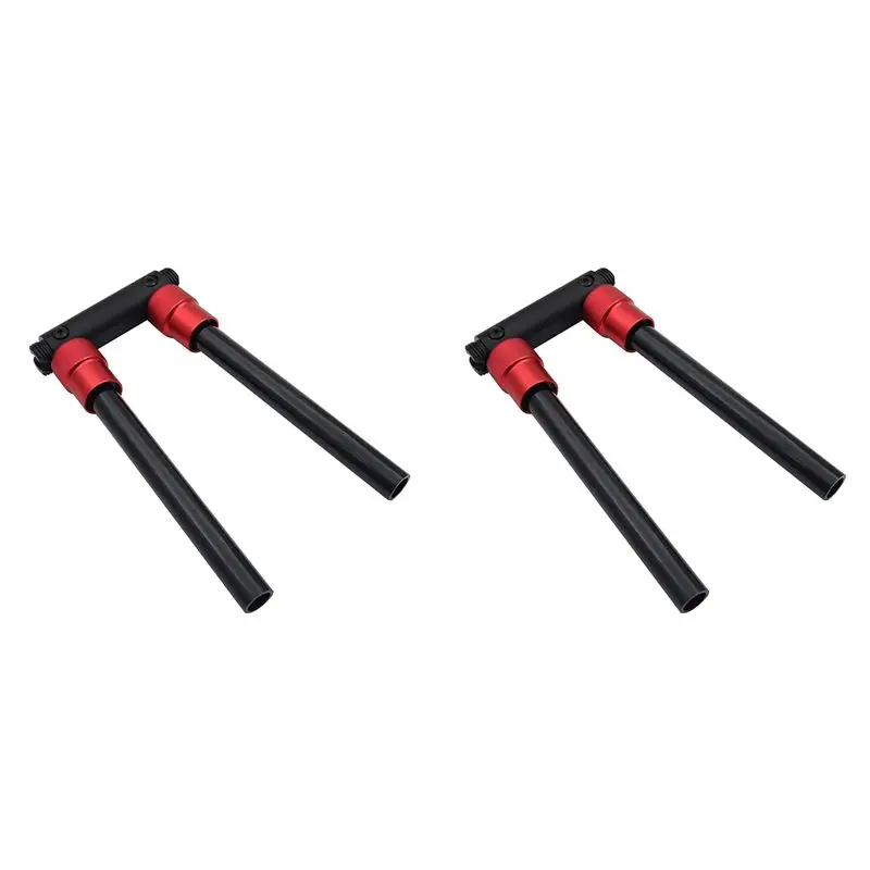 ABKV-2X Folding Handle Bar Bike 90 Degree Fold Aluminium Kick Stunt Scooter Electric Bicycle Handlebar