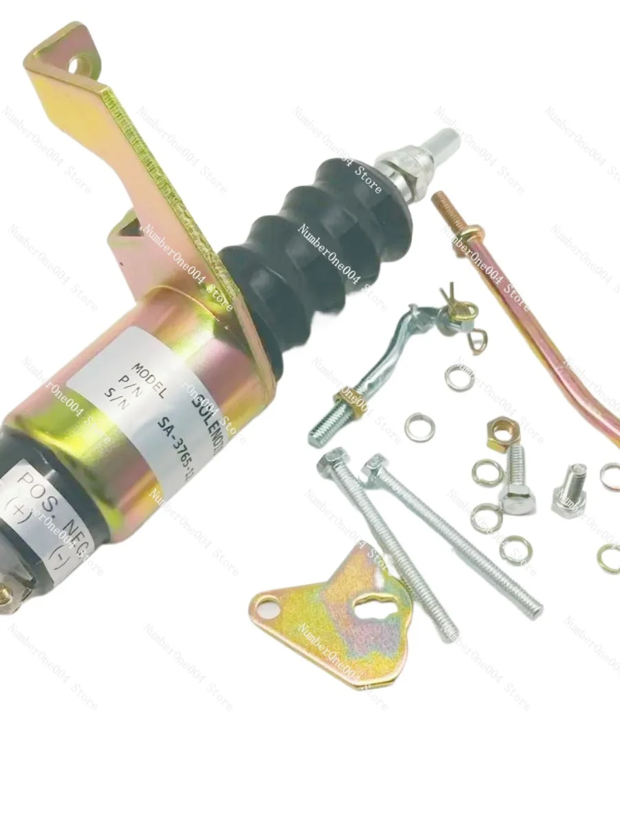 

3740055 12V Shutdown Solenoid for JLG 40H 60H 70H 80H Deutz Engine F3L912 SA-3765-12 7027300 0250069