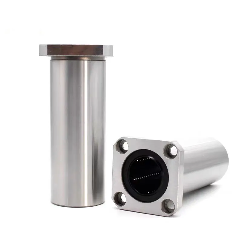 10pcs LMK12LUU 12mm long square flange linear ball bearing LMK12L 12*21*57mm