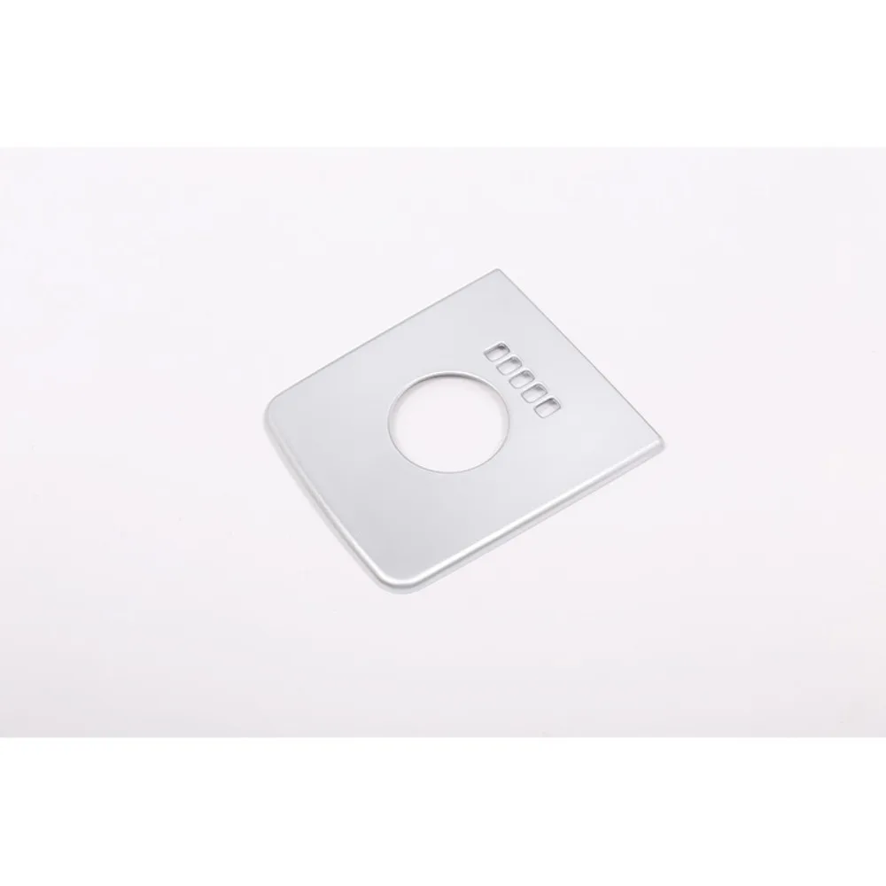 

Car Interior Gear Shift Panel Cover Trim ABS Silver For Jaguar F-PACE XEL XFL X761 Car Accessories
