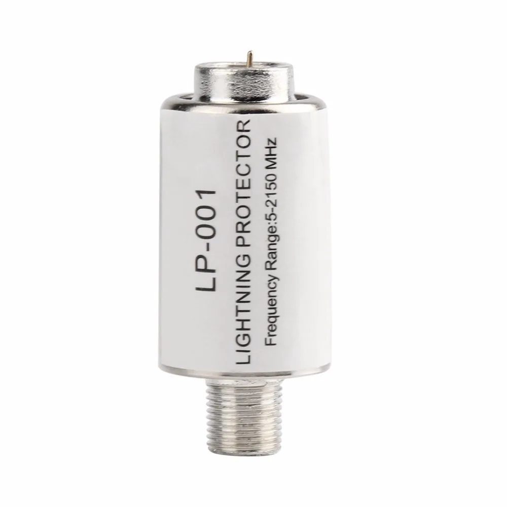 Picture 6: 5-2150MHz Lighting Protector Coaxial Satellite TV Lightning Protection Devices Satellite Antenna Lightning Arrester Dropshipping