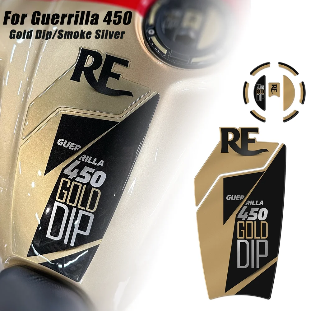 

Motorcycle Accessories Waterproof Protective Sticker 3D Epoxy Resin Protective Sticker FOR Guerrilla 450