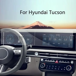 Tempered glass Screen protector For Hyundai Tucson 2024 2025 12.3inch Car Infotainment  GPS Navigation Display protective film