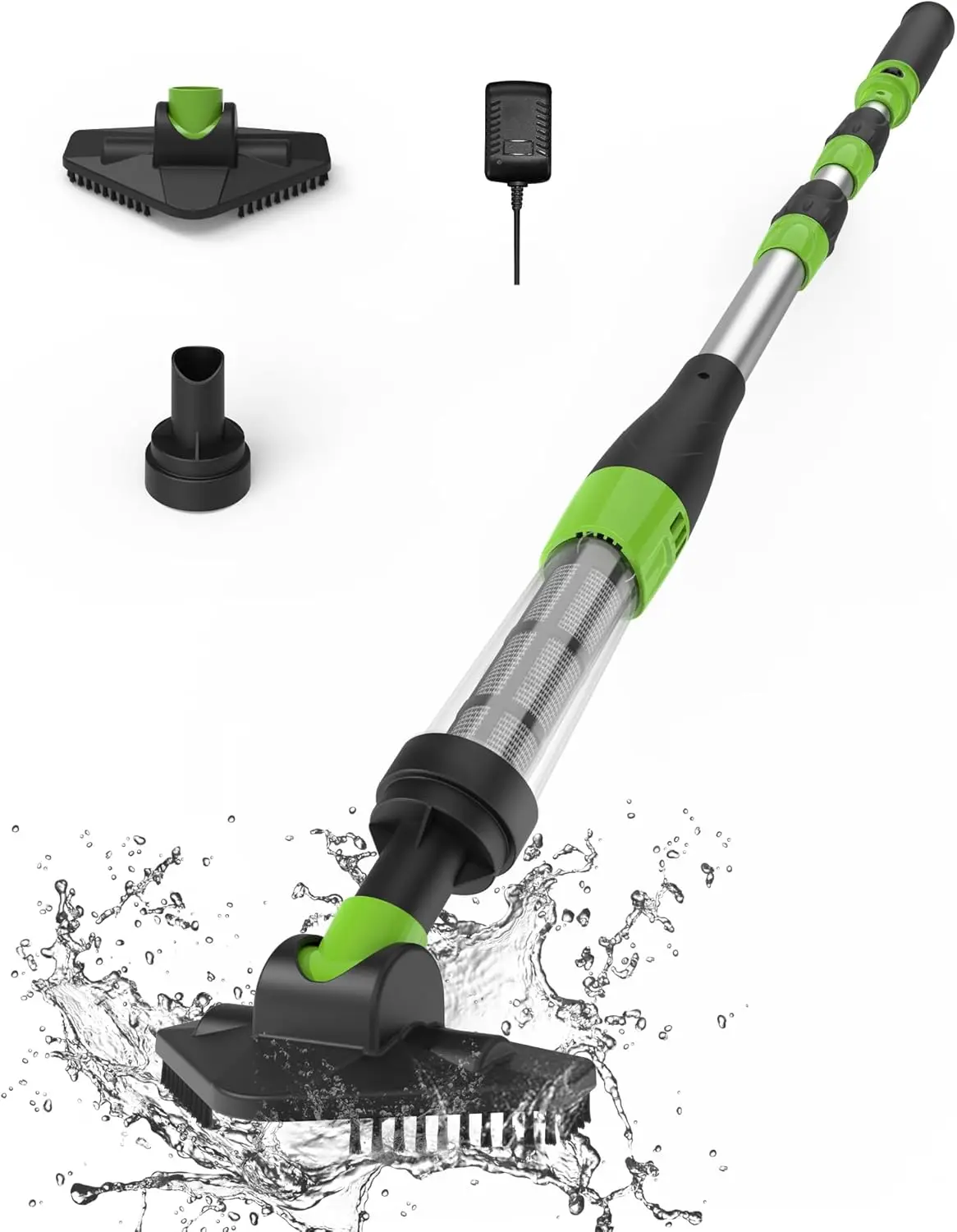 

Cordless Rechargeable Pool Vacuum Cleaner Handheld Pool Cleaner for Spas Swimming Pools and Hot Tubs