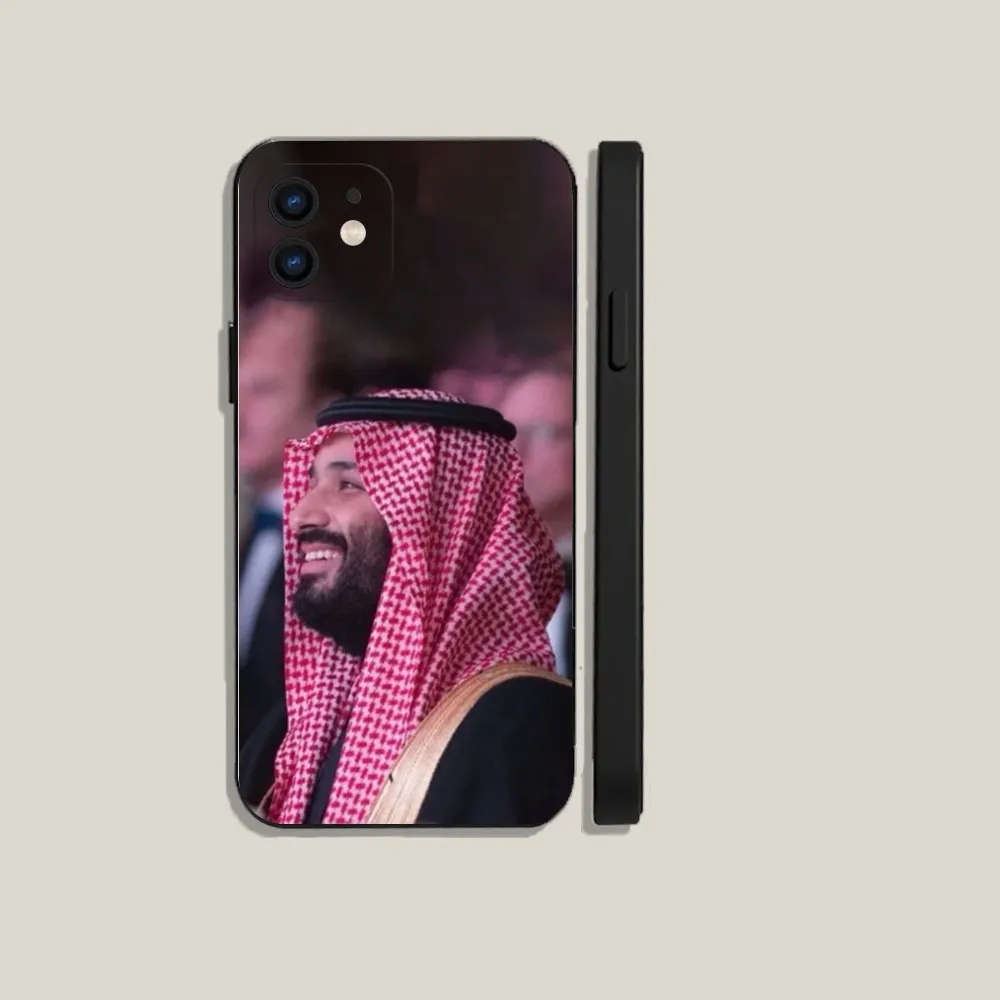 Muhammad Bin S-Salman Phone Case For iPhone 15,14,13,12,11,Plus,Pro Max,XS,X,XR,SE,Mini,8,7 Soft Silicone Black Cover