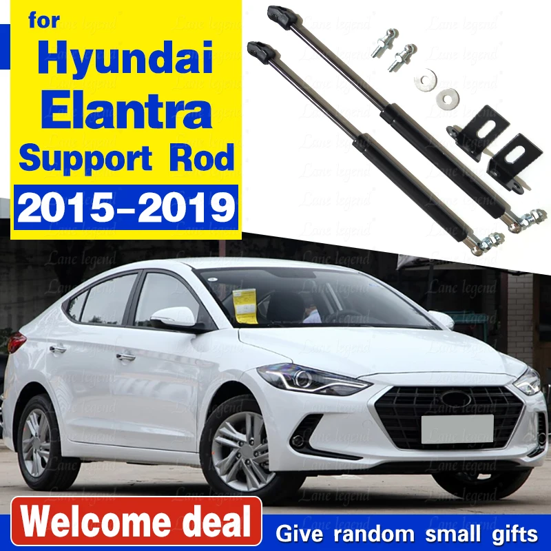 Auto Kap Cover Ondersteuning Lifter Shock Beugel Strut Bars Staaf voor Hyundai Elantra AD 2015-2019 Avante Super Elantra auto-styling