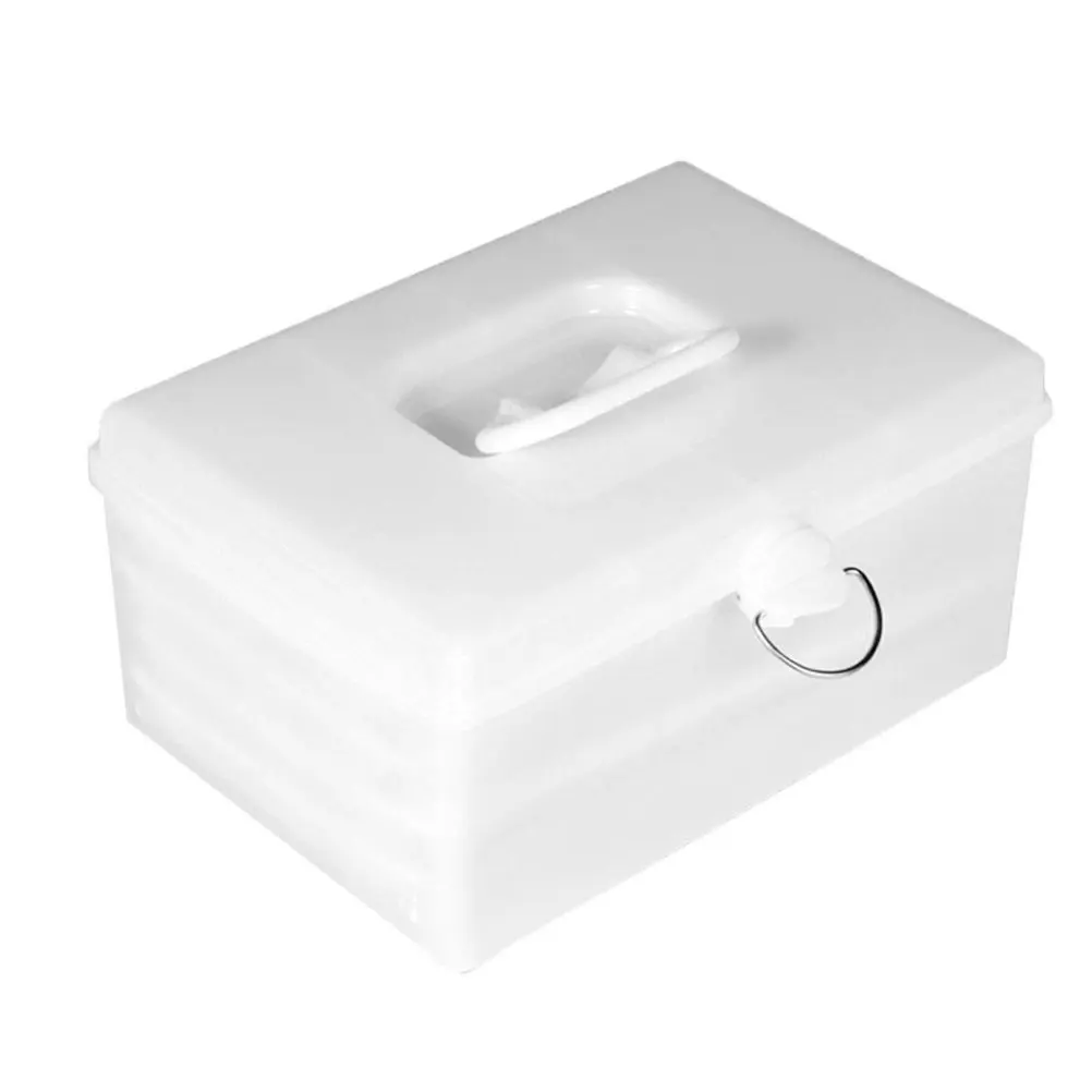 

Plastic Mahjong Box 28x17x13cm Large Capacity Storage Case for Tiles Portable Household Organizer Gaming Container