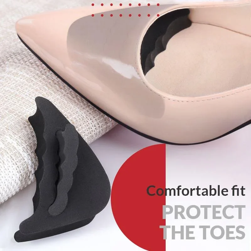 1 Pair Women Hollowed-Out Toe Plug High Heel Half Forefoot Insert Plug Cushion Pain Relief Front Filler Adjustment Dropshipping