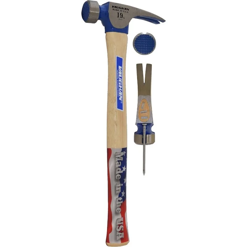

VAUGHAN CF2 California Framer Hammer, 19 oz Milled, Nail Starter, Made In The USA, VN11600