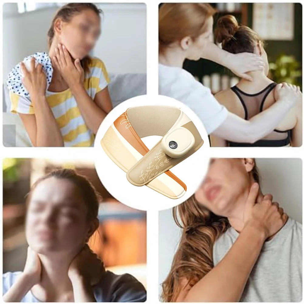 غلاف رقبة تسخين كهربائي بتقنية الجرافين مع مقاس قابل للتعديل و3 مستويات تسخين توفر دفءًا آمنًا ومريحًا #3