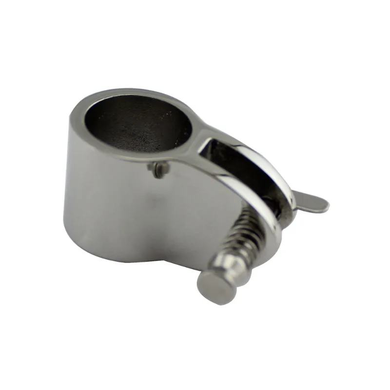 Stainless steel 316 mirror polished spring suction pin sliding sleeve, yacht awning accessories hardware, marine accessories
