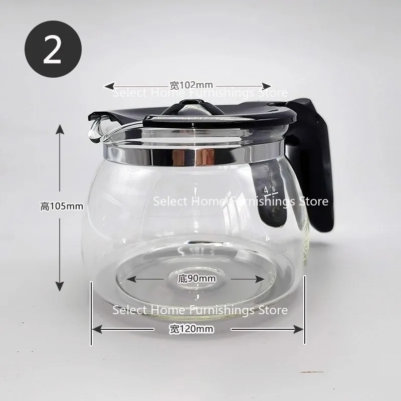 Adecuado para accesorios para máquinas de café, filtros para ollas de vidrio