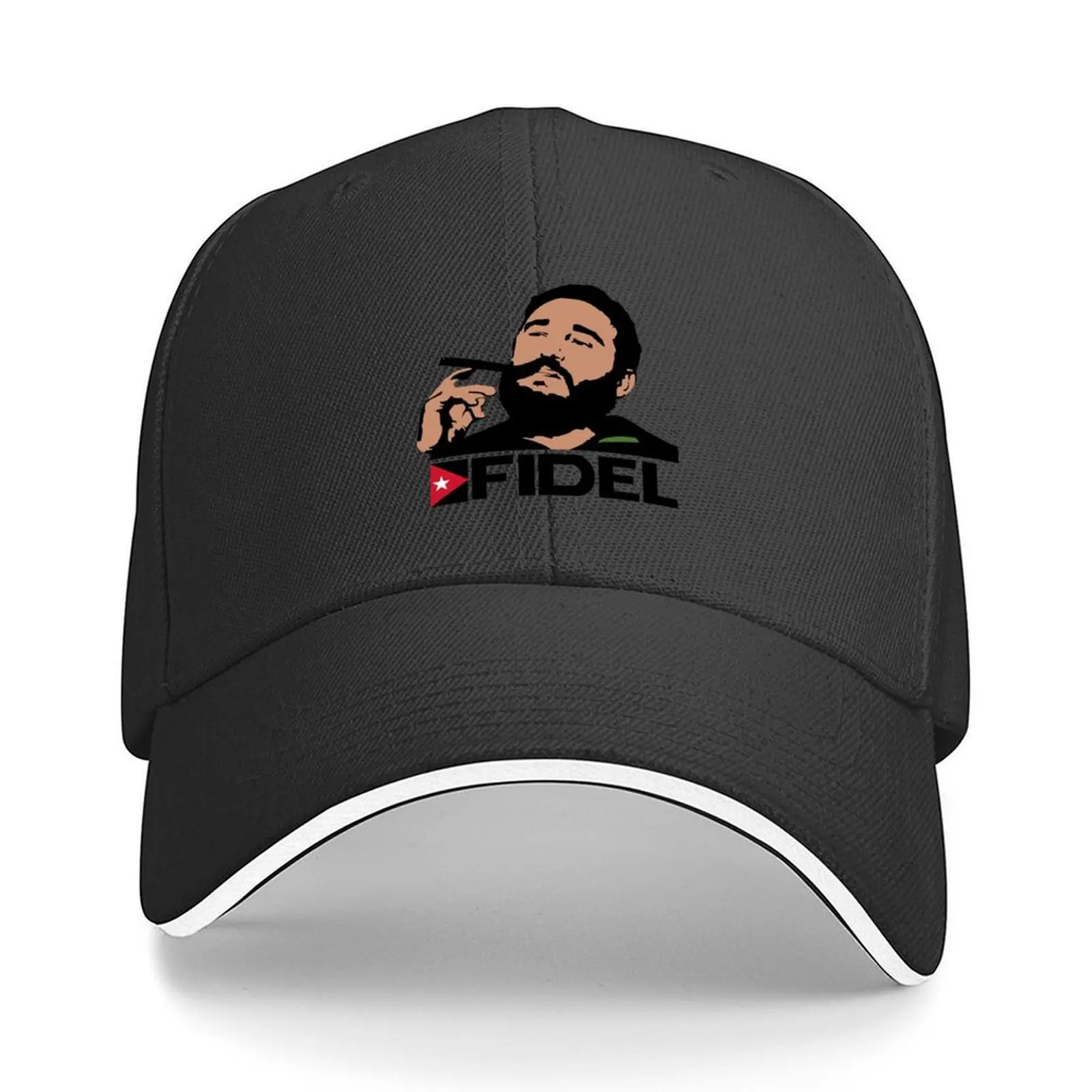 

FIDEL CASTRO (Color) Baseball Cap Luxury Man Hat hard hat Military Tactical Cap Kids Hat Women's Hats Men's