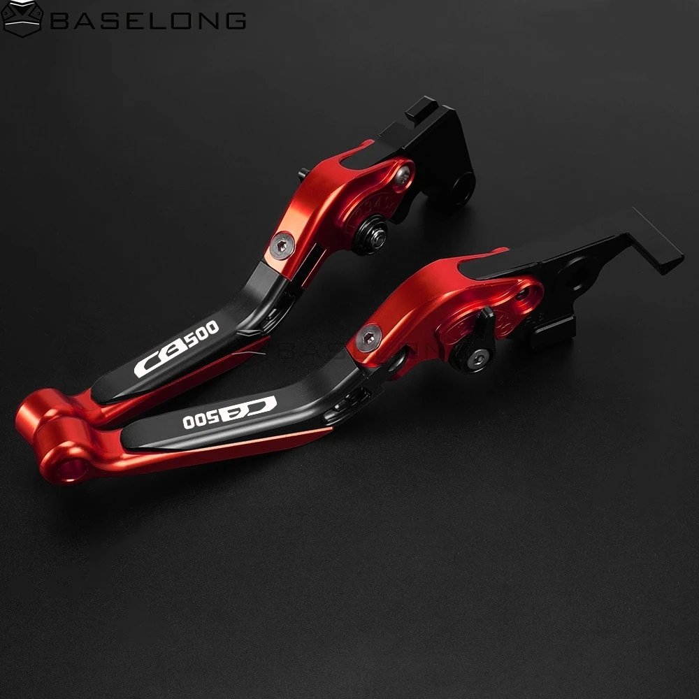 CB500X CB500F For Honda CB500X/CB500F/CB 500 X/F 2013-2023 2023 2019 2018 2017 2016 2015 Adjustable Folding Brake Clutch Levers - view 4