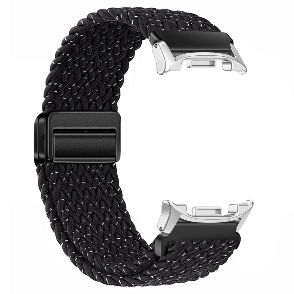 Magnetische nylon band voor Samsung Galaxy Watch 8 40 mm 44 mm armband voor Samsung 8 Classic 46 mm verstelbare band
