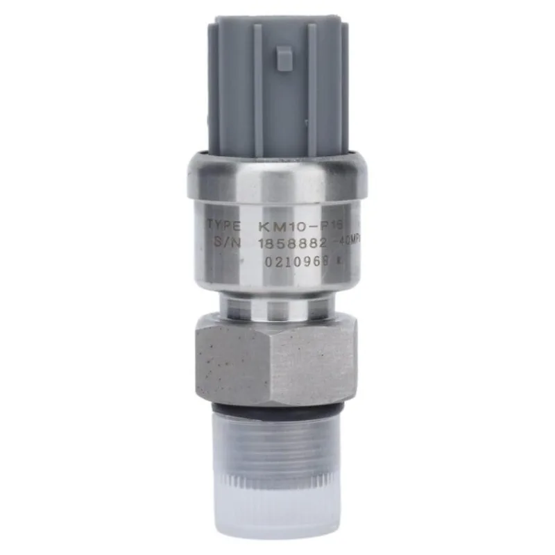 High Pressure Sensor, Compatible with KATO HD450 HD820‑3R, 40Mpa, KM10-P16, Excavator Replacement Part