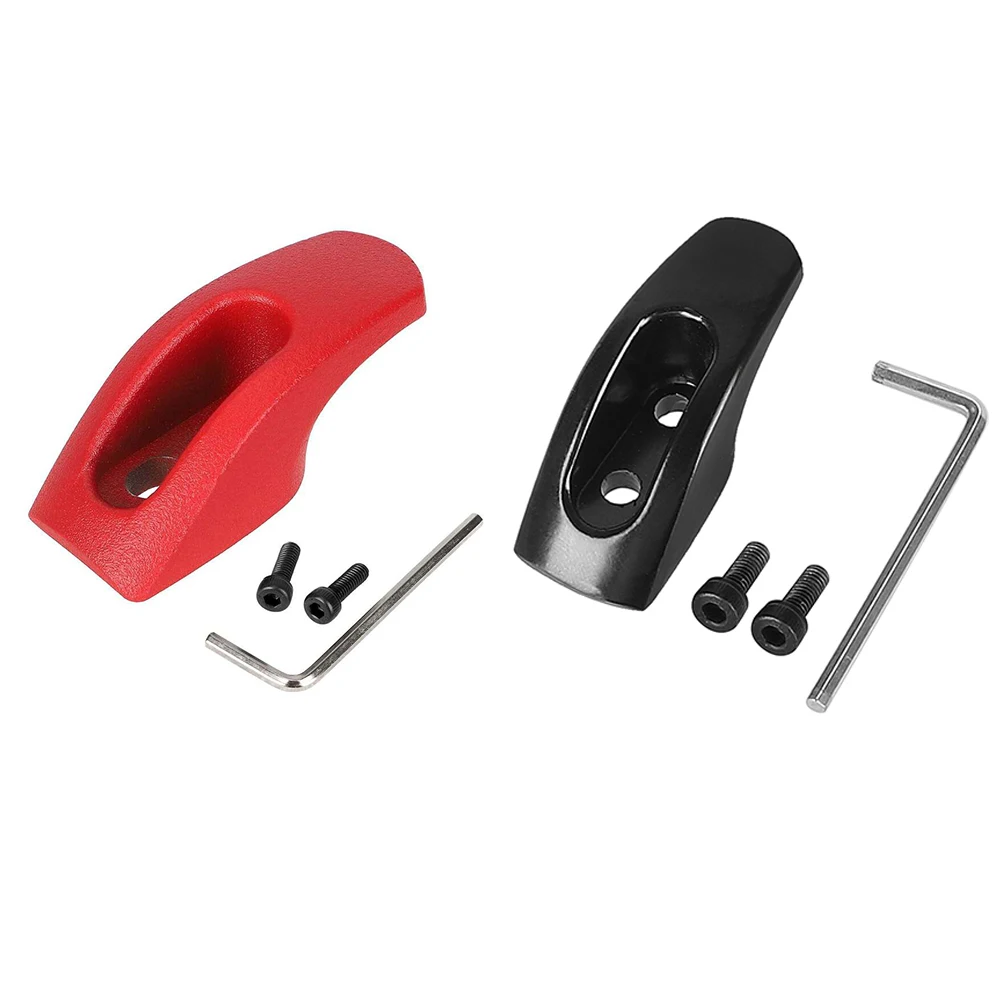 Aluminum Hook Spare Parts For Daily Use For Enhanced Riding Experience Red Black Increases Scooter Functionality