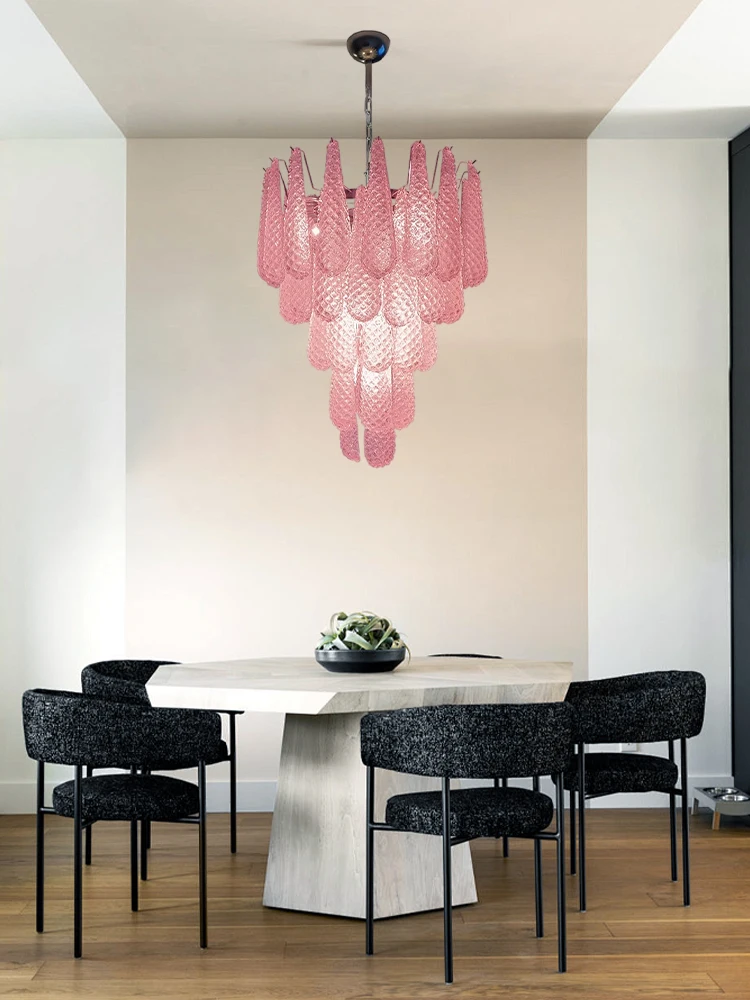 Elevate Your Dinning Room With Our Luxury French Design E14 LED Chandelier High-end Pendant Light 4-8 Layer Dimming Function