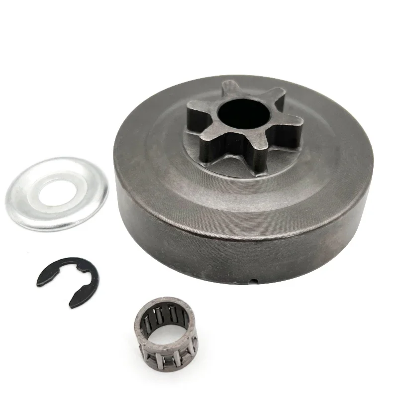 Aço Endurecido Embreagem Tambor Roda Dentada Kit para Motosserra Ms170 Ms180 017 018