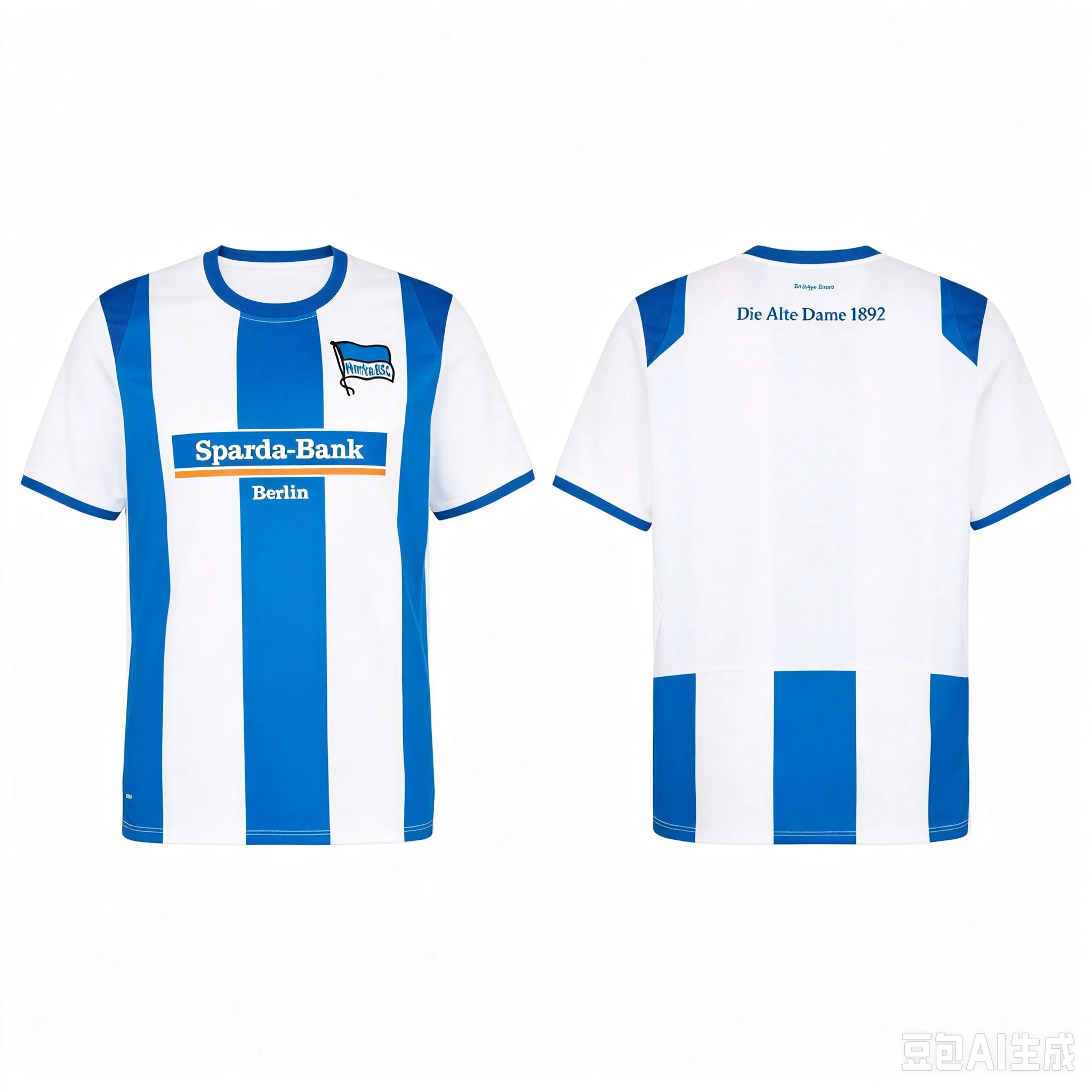 2026-27 New Arrival Hertha Jersey Football Fan Apparel Daily Training Match Casual Quick-drying Sports T Shirt Family Matching