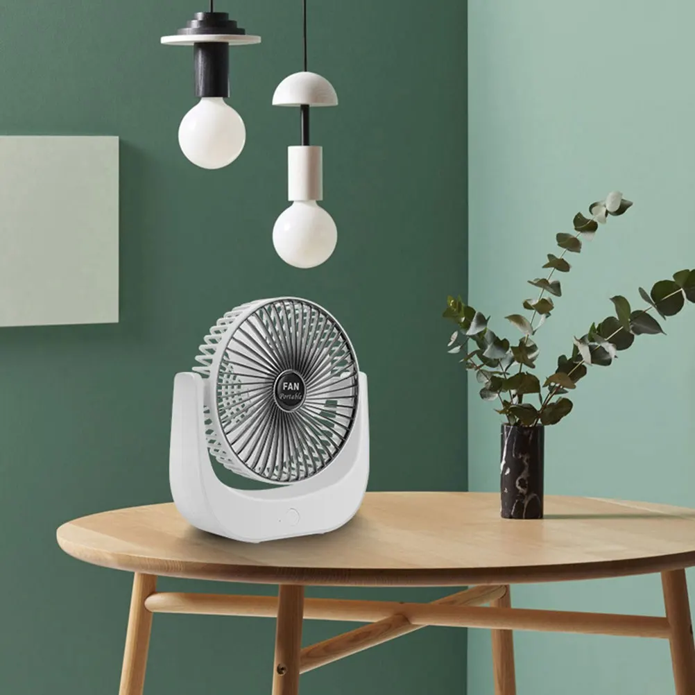 

USB Mini Fan Portable Dormitory Wireless Desk Mute Desktop Quiet Office