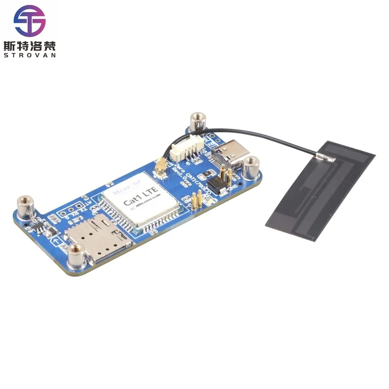 Mcuzone Zero-4G Cat1 Development Board BGA Top n Edition Plug-and-Play 64-Bit Linux OS Free Drive LTE 4G