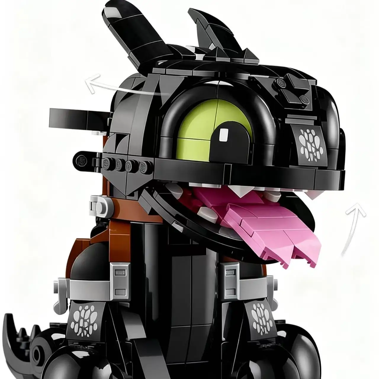 New Diy Hot Sale 784Pcs Dragon Assembly Toy, Building Block Set, Building Block Model Gift