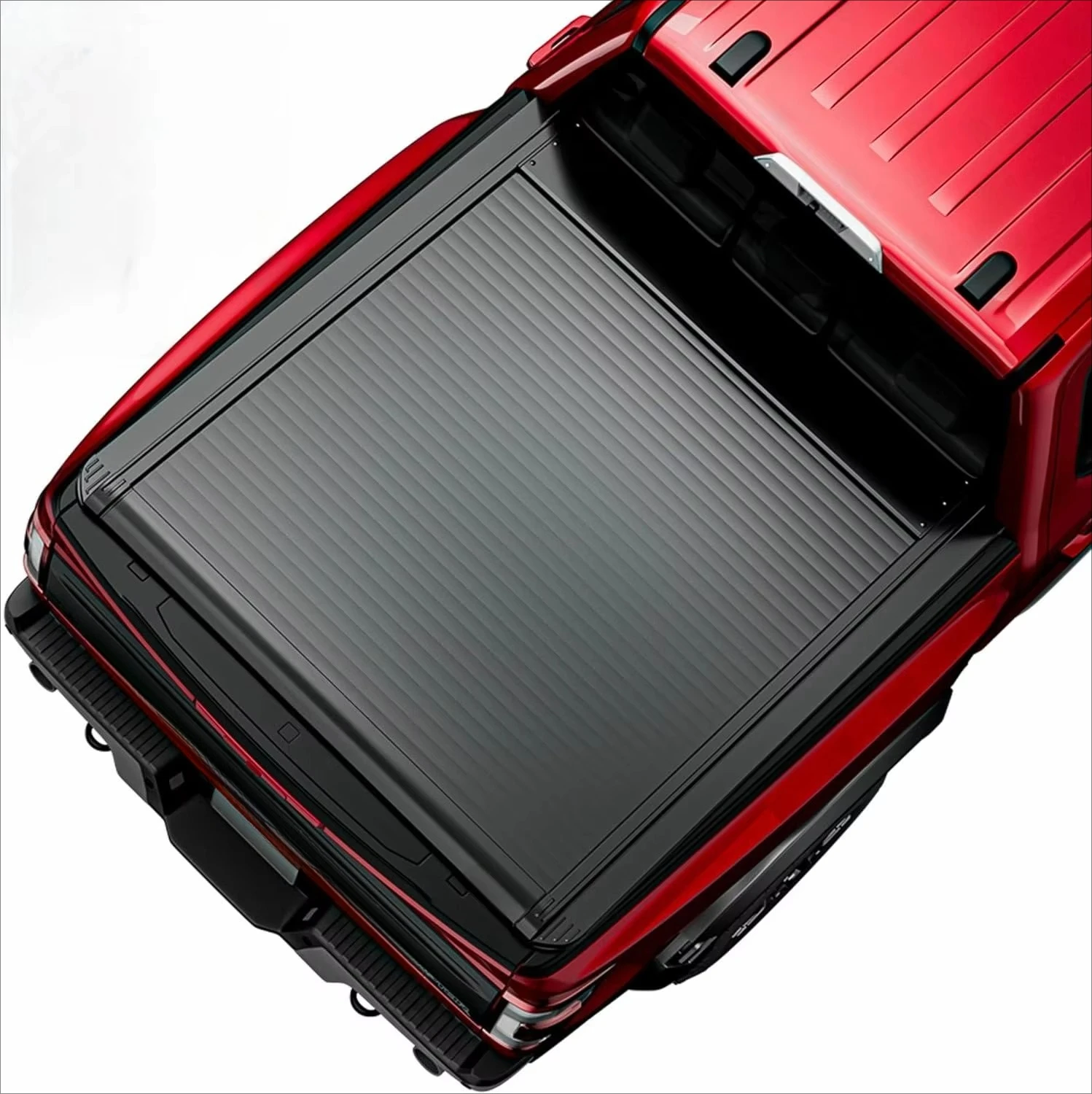 

Electric Remote Control Roll-Up Tonneau Lid for Tunland Ranger Pickup Truck Bed Cover with Locking Function