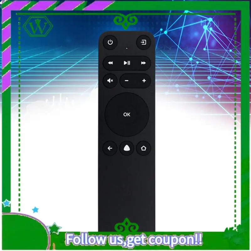 Reliable-Replace RC4591601/01BR Voice Remote For Yandex Station Max Audio Speaker Yndx-00251 Yndx-00402 Yndx-00071 Yndx-00072