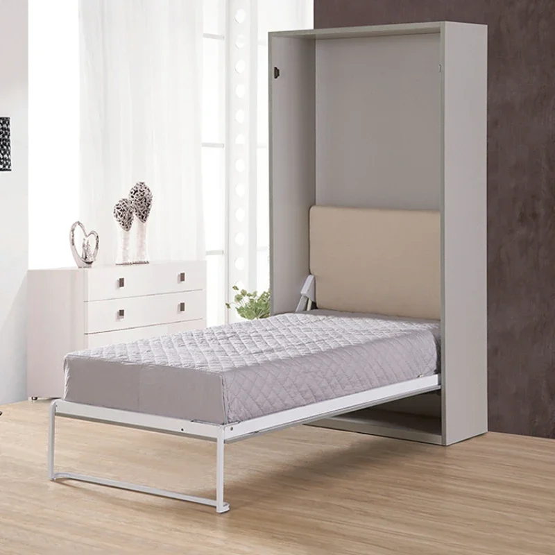 

Multifunctional folding invisible bed, flip bed, wall cabinet bed, Murphy, positive flip saves space