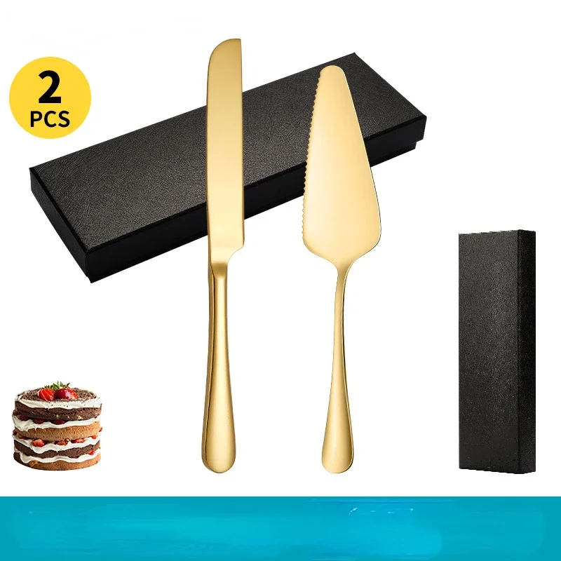 

Stainless steel cake spatula gift box set pizza cheese bread spatula cake spatula baking tools