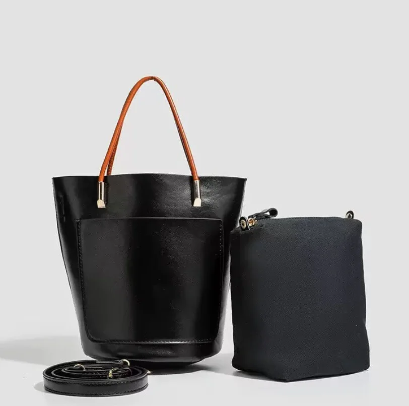 

Элитная женская сумка-ведро для путешествий, новинка 2026 года, классическая модная сумка через плечо/кроссбоди