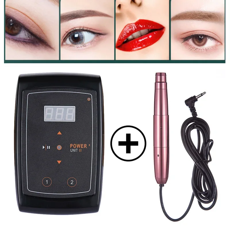 

Dermograph Permanent Makeup Beauty Tattoo Machine Microblading Swiss Motor Tattoo Gun Pen for Tattoo Eyebrow Lip Supply