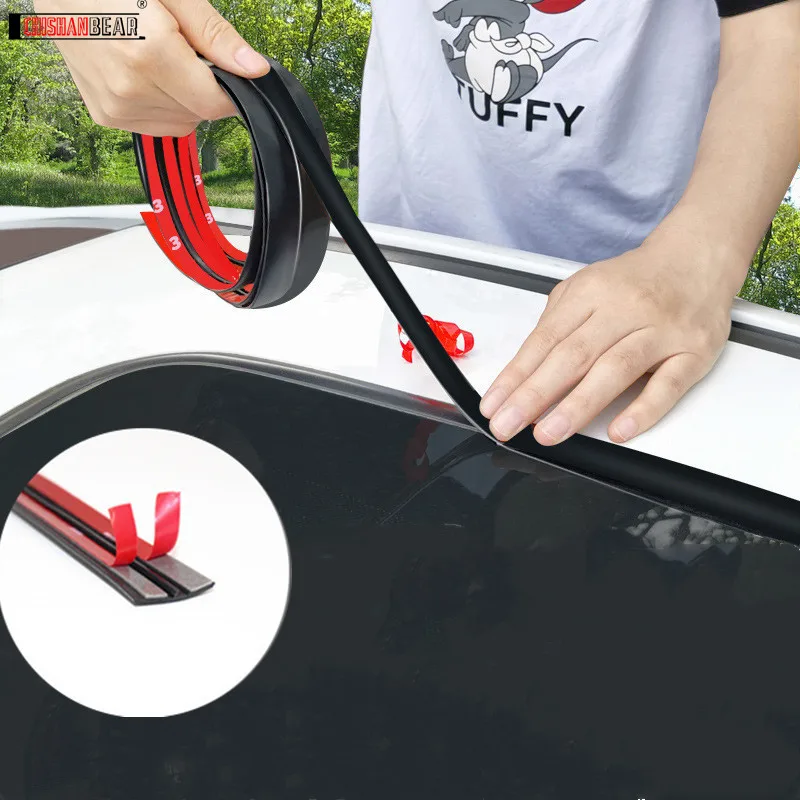 

Auto Sunroof Seal Strip EPDM Noise Insulation Weatherstrip Soundproof Sealing Rubber Strip Trim Auto Rubber Seals Car