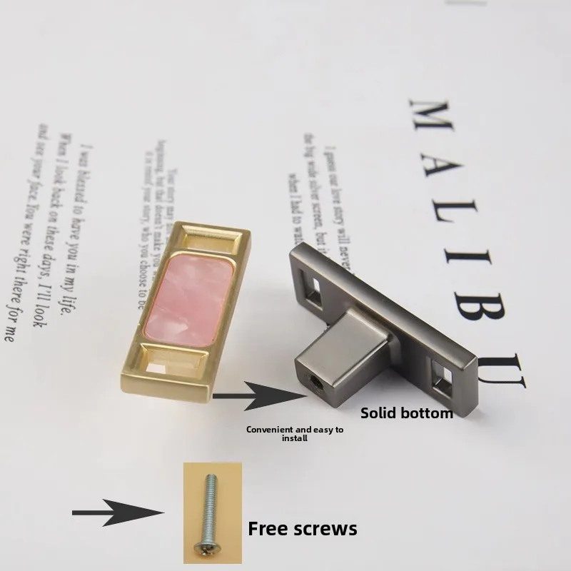 خزانة الملابس والخزانة ومقابض الأدراج وباب خزانة المطبخ يسحب مقابض خزانة من سبائك الزنك للأثاث #6