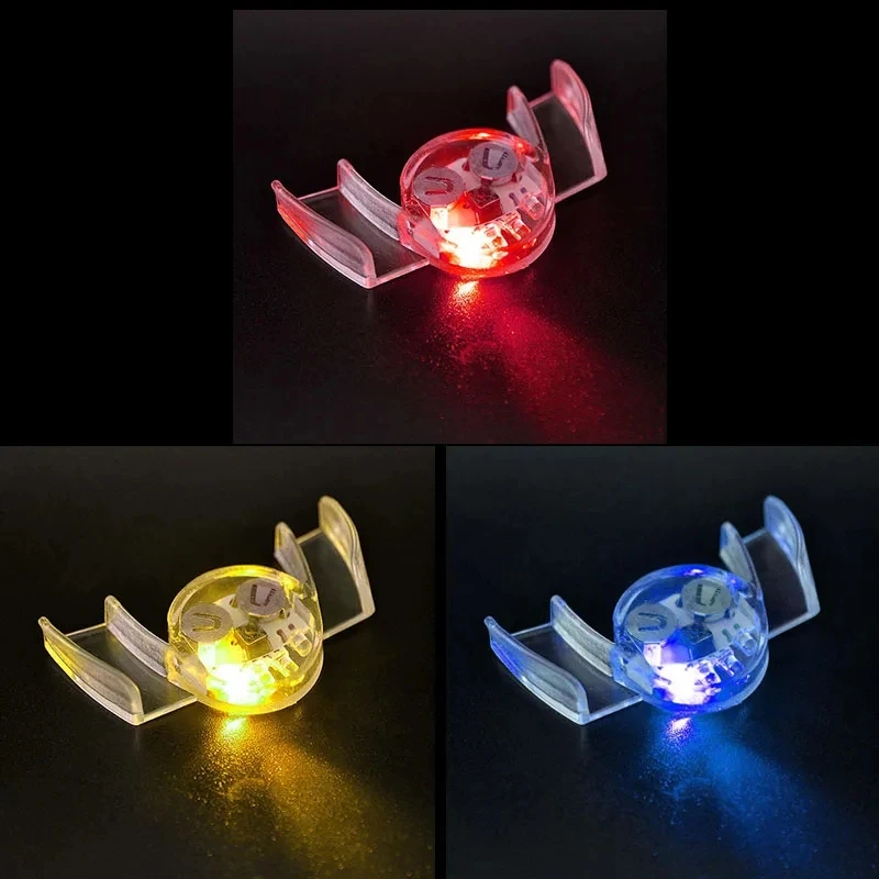 New 10/20/30 Pcs Creative Flashing LED Light Up Mouth Braces Piece Glow Teeth Halloween Party Rave Glow Party Supplies Toy