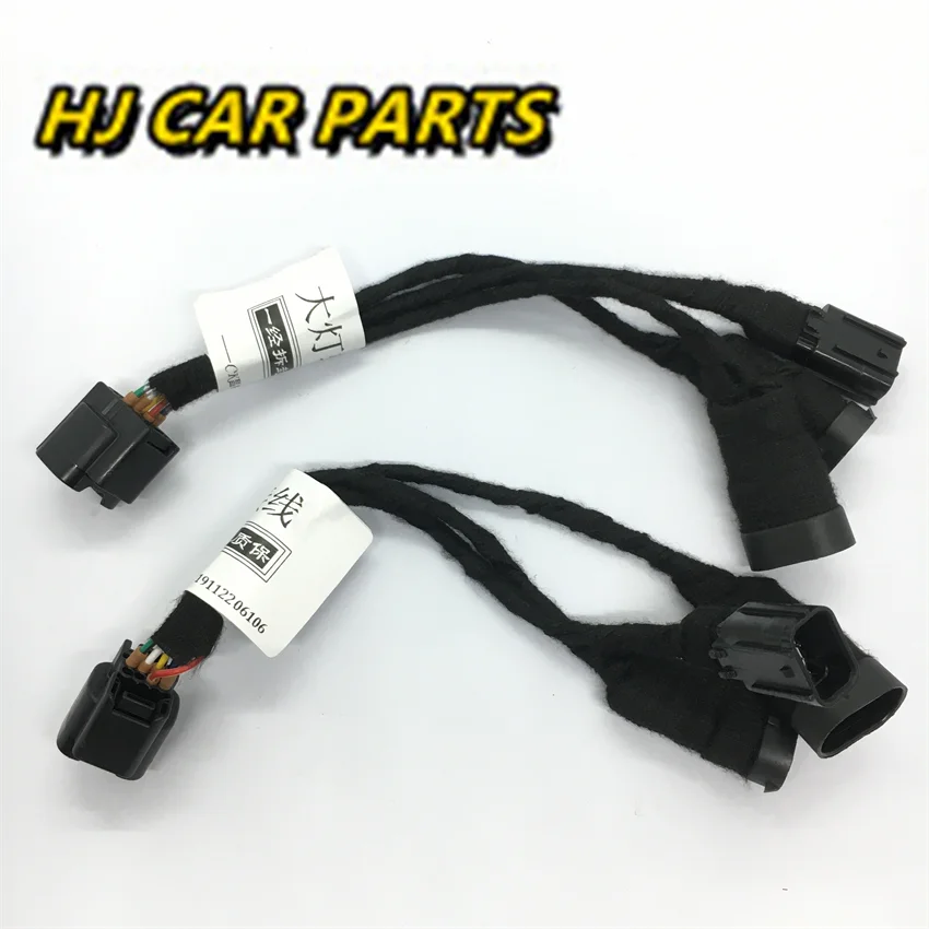 Headlight Modification Upgrade Adapter Harness For 17-20 Honda CRV 8 Pins From Halogen To LED Without Turn Assist Lamp