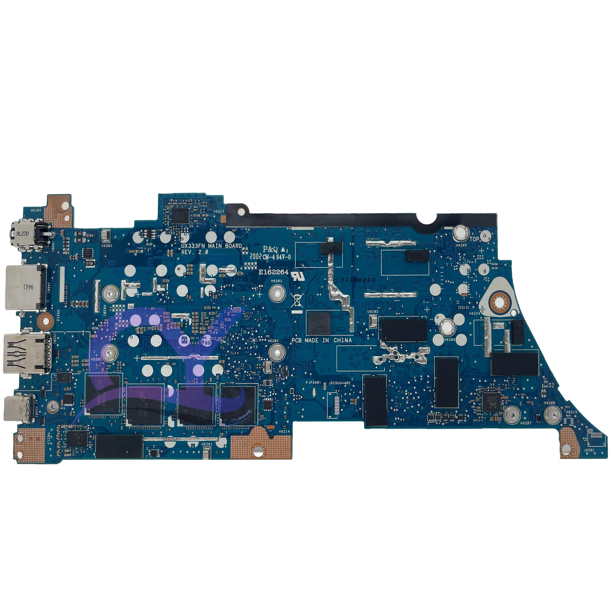 UX333F Laptop Motherboard For ASUS UX333FA UX333FN U3300F U3300FN Mainboard With i3 i5 i7-8th i5 i7-10th UMA/MX150 100% Working