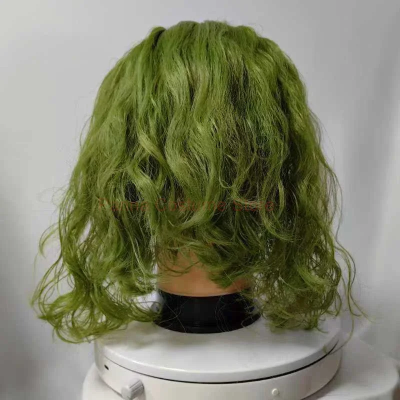 2024 o cavaleiro escuro coringa cosplay máscara de cabelo verde festa de halloween unisex adulto um tamanho máscara de látex palhaço morcego cavaleiro