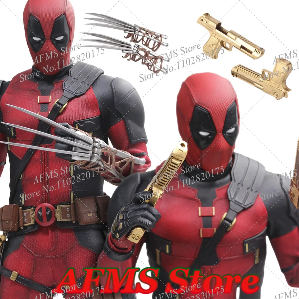 ‌ トイタイムホットトイズ 1/6 デッドプールとウルヴァリンゴールド